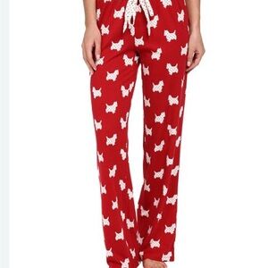 P.J. Salvage Red and White Festive Pajama Pants